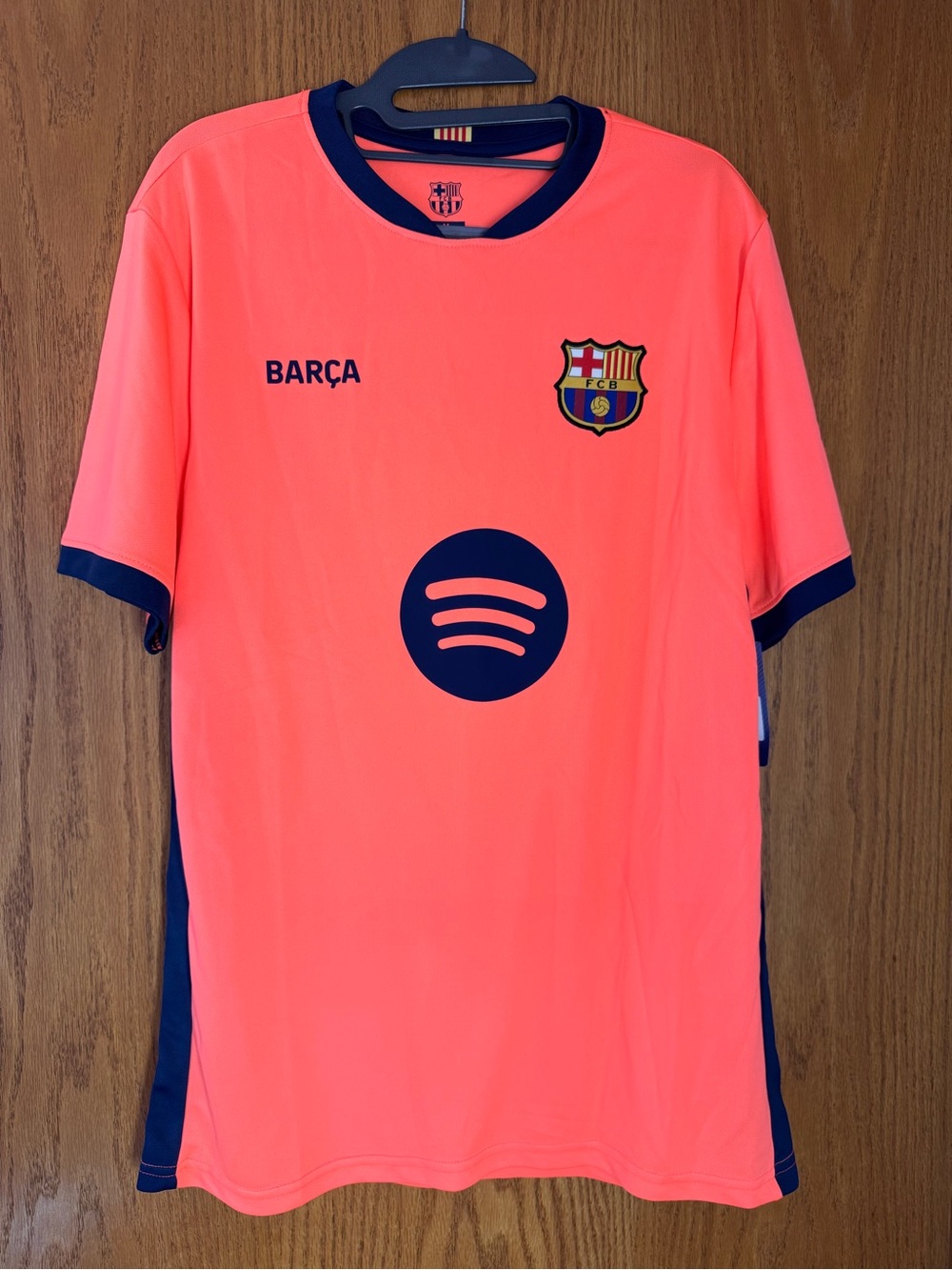 NWT Men’s Barca Pink Training Jersey